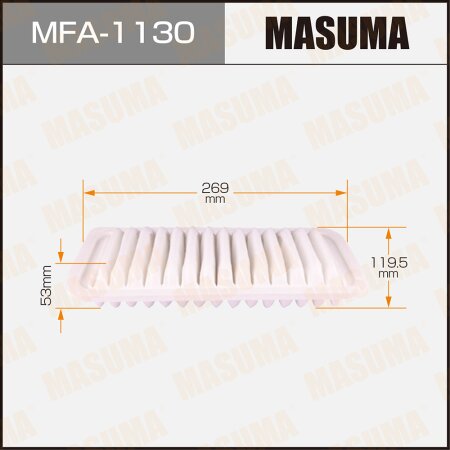 Air filter Masuma, MFA-1130
