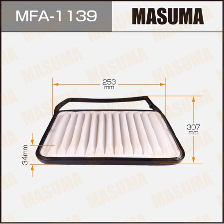 Air filter Masuma, MFA-1139