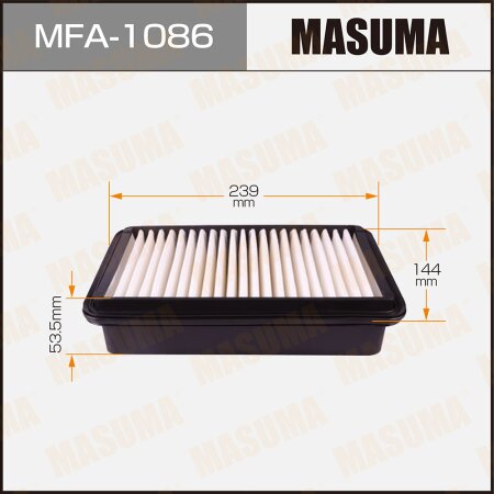 Air filter Masuma, MFA-1086