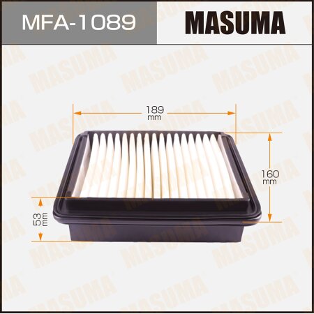 Air filter Masuma, MFA-1089