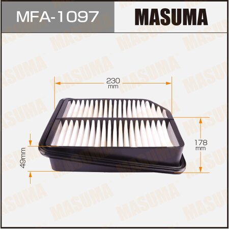 Air filter Masuma, MFA-1097