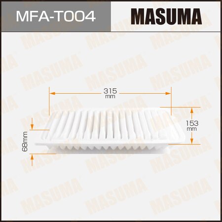 Air filter Masuma, MFA-T004