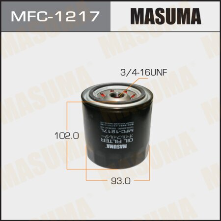 Oil filter Masuma, MFC-1217