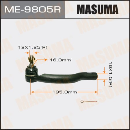 Tie rod end Masuma, ME-9805R