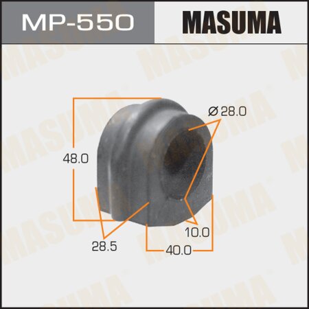 Stabilizer bar bushing Masuma, MP-550