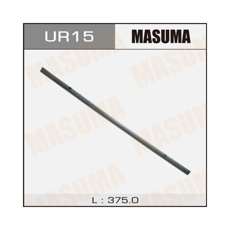Rubber strip for framed wiper blade Masuma, 6mm, UR-15