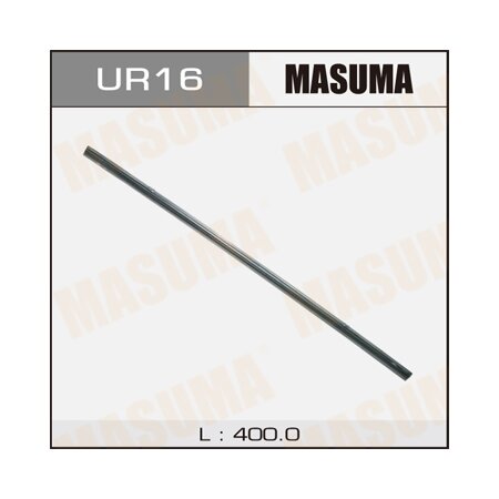 Rubber strip for framed wiper blade Masuma, 6mm, UR-16