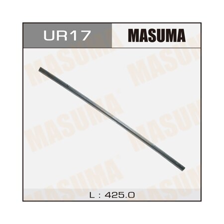 Rubber strip for framed wiper blade Masuma, 6mm, UR-17