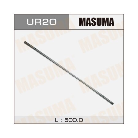 Rubber strip for framed wiper blade Masuma, 6mm, UR-20