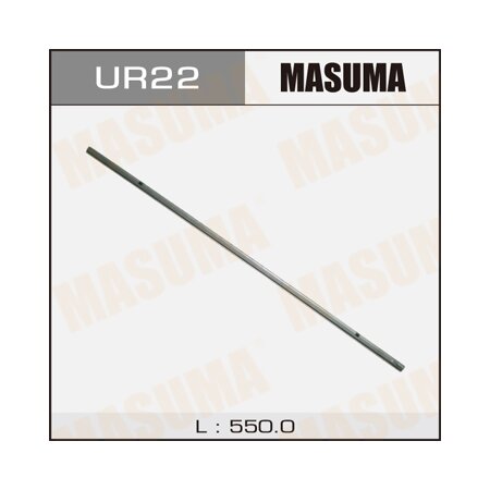 Rubber strip for framed wiper blade Masuma, 6mm, UR-22