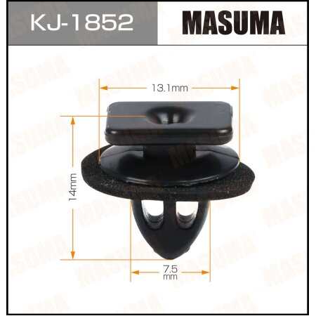 Retainer clip Masuma plastic, KJ-1852