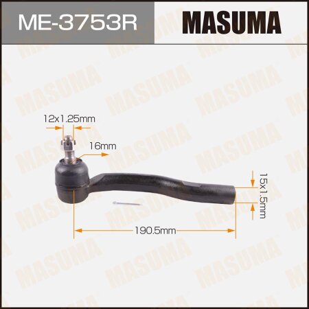 Tie rod end Masuma, ME-3753R