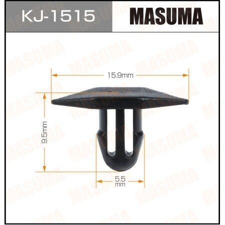 Retainer clip Masuma plastic, KJ-1515