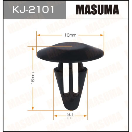 Retainer clip Masuma plastic, KJ-2101