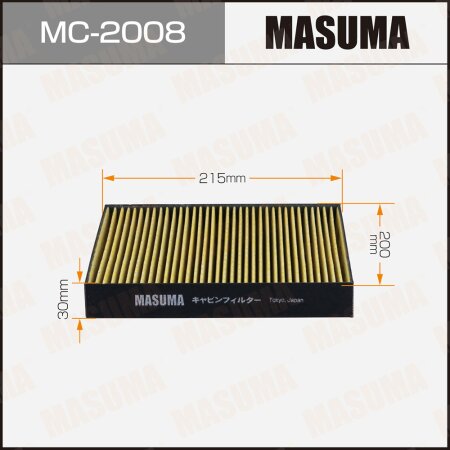 Cabin air filter Masuma, MC-2008