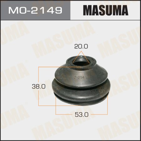 Ball joint dust boot Masuma 20х53х38 (set of 10pcs), MO-2149