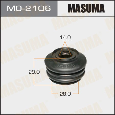 Ball joint dust boot Masuma 14х28х29 (set of 10pcs), MO-2106