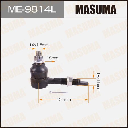 Tie rod end Masuma, ME-9814L