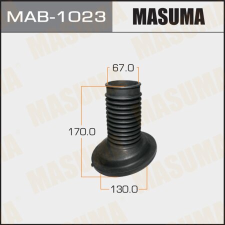 Shock absorber boot Masuma (rubber), MAB-1023