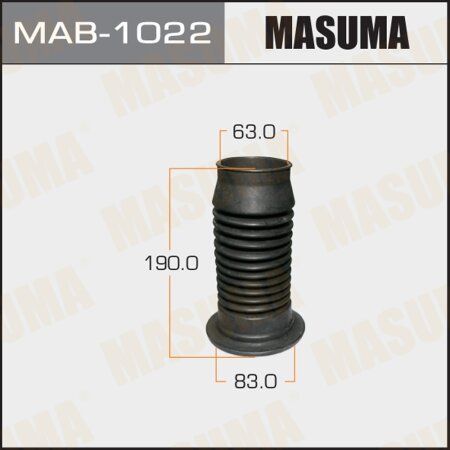 Shock absorber boot Masuma (rubber), MAB-1022