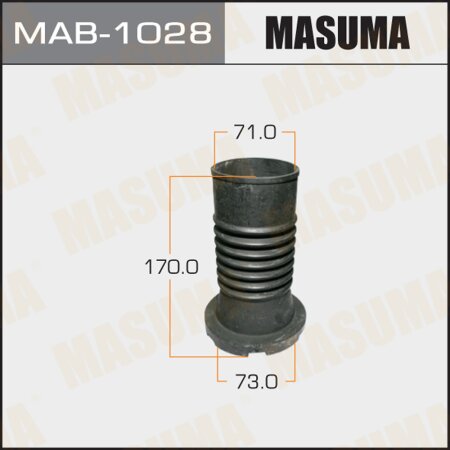Shock absorber boot Masuma (rubber), MAB-1028