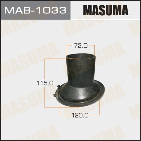Shock absorber boot Masuma (rubber), MAB-1033