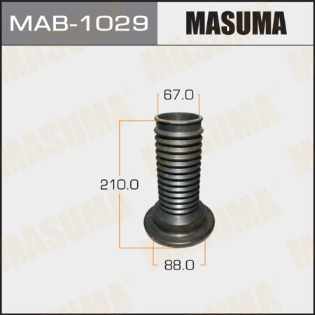 Shock absorber boot Masuma (rubber), MAB-1029