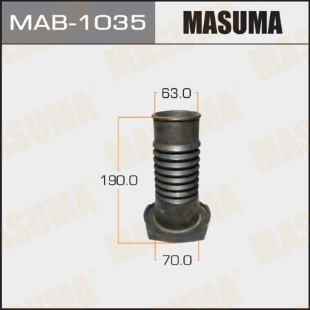 Shock absorber boot Masuma (rubber), MAB-1035