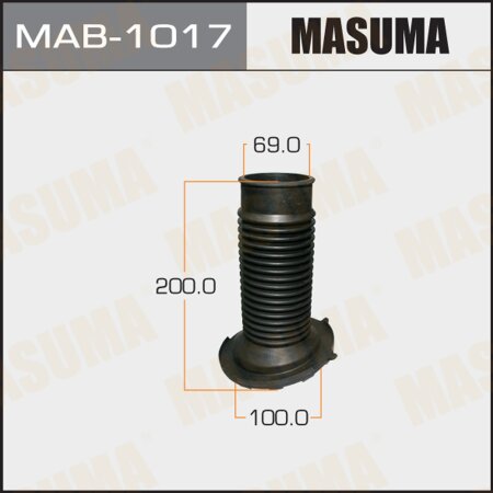 Shock absorber boot Masuma (rubber), MAB-1017