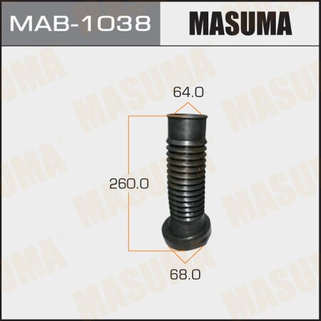 Shock absorber boot Masuma (rubber), MAB-1038