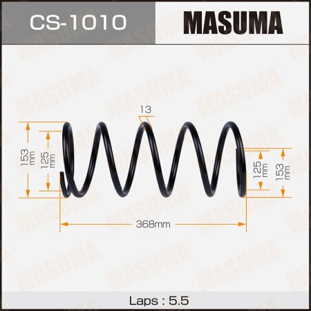Coil spring Masuma, CS-1010