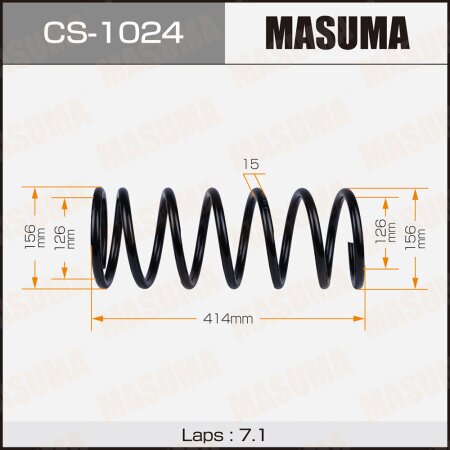 Coil spring Masuma, CS-1024