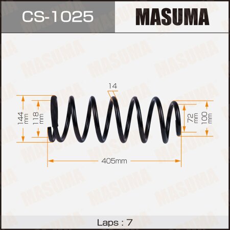 Coil spring Masuma, CS-1025