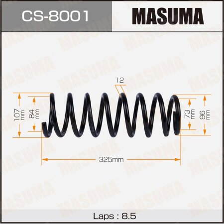 Coil spring Masuma, CS-8001