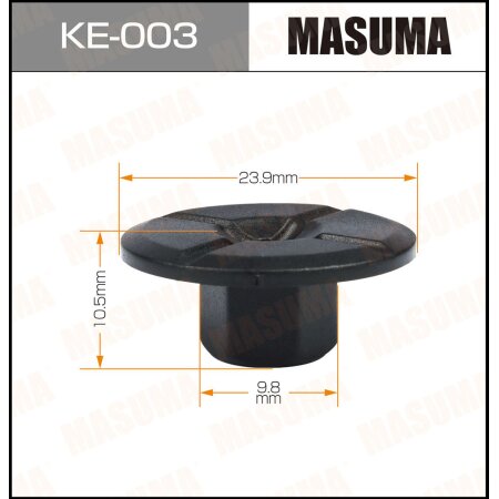 Retainer clip Masuma plastic, KE-003