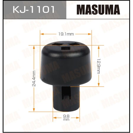 Retainer clip Masuma plastic, KJ-1101