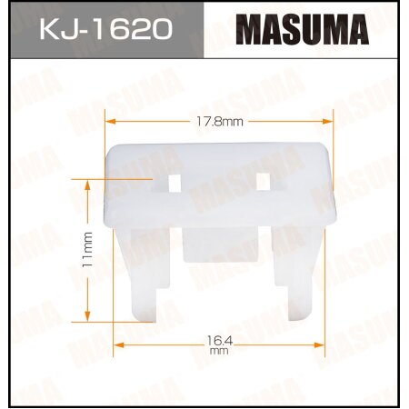 Retainer clip Masuma plastic, KJ-1620