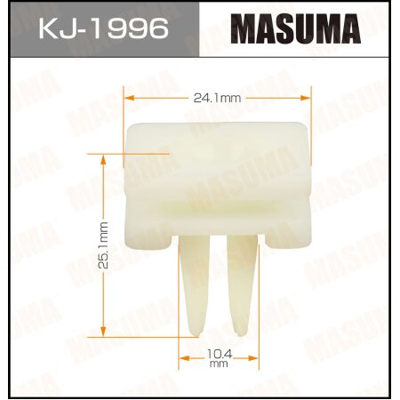 Retainer clip Masuma plastic, KJ-1996