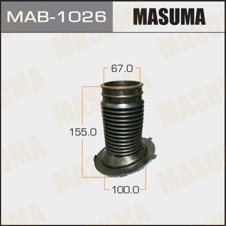 Shock absorber boot Masuma (rubber), MAB-1026