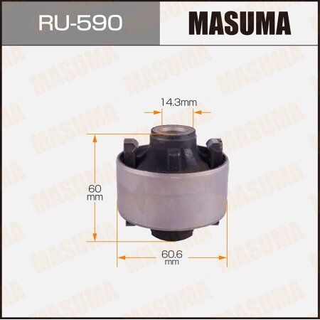 Silent block suspension bush Masuma, RU-590