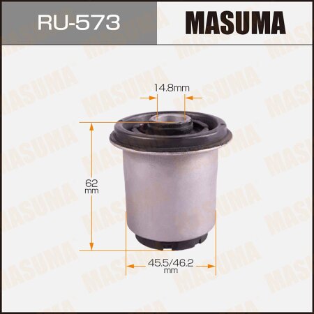 Silent block suspension bush Masuma, RU-573