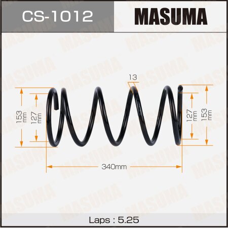 Coil spring Masuma, CS-1012