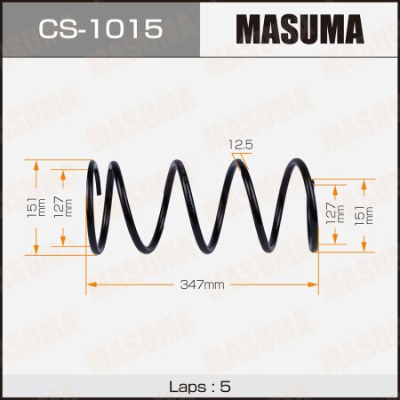 Coil spring Masuma, CS-1015
