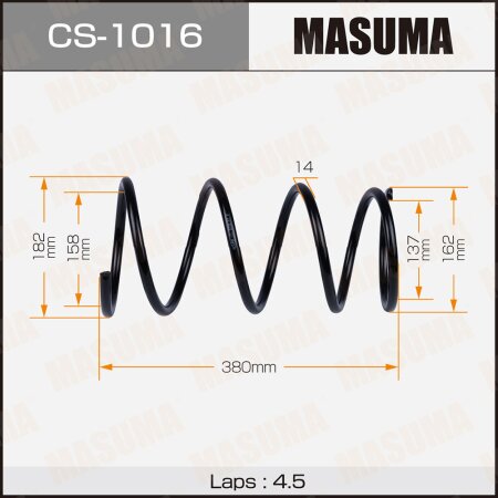Coil spring Masuma, CS-1016