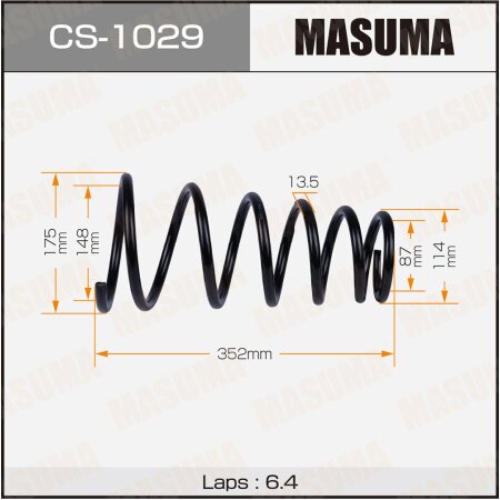 Coil spring Masuma, CS-1029