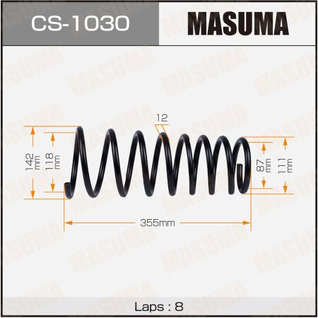 Coil spring Masuma, CS-1030