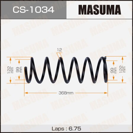 Coil spring Masuma, CS-1034