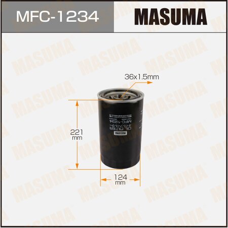 Oil filter Masuma, MFC-1234