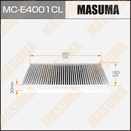 Cabin air filter Masuma charcoal, MC-E4001CL