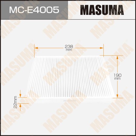 Cabin air filter Masuma, MC-E4005